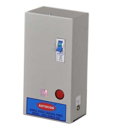 Single Phase Control Panel MCB Type For Openwell Pump